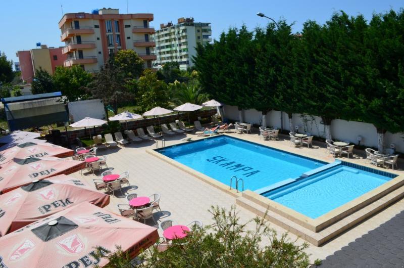 Hotel Skampa Durrës Eksteriør billede